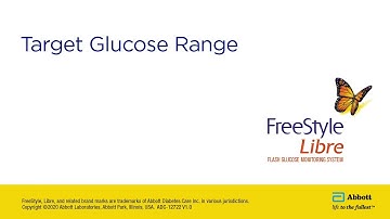 FreeStyle Libre:  Target Glucose Range