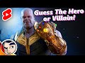 Can Andy Guess Thanos in 45 Seconds? #shorts | Comicstorian