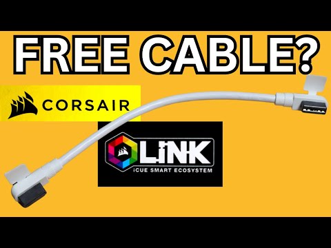 Corsair is giving away free iCUE LINK CABLES! 