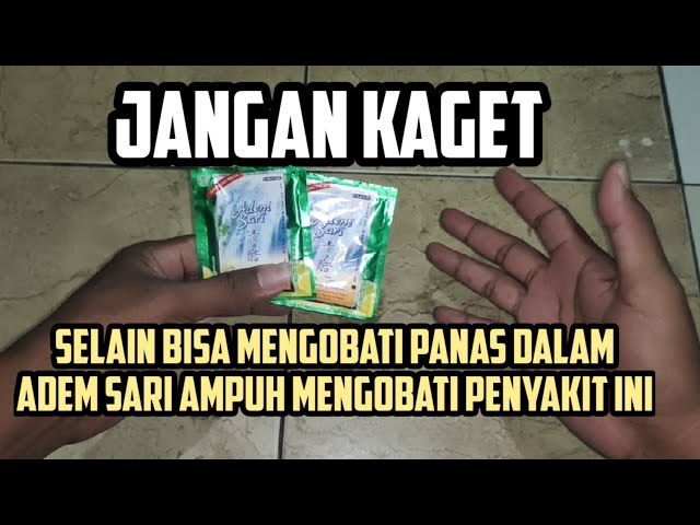 Selain obat panas dalam adem sari bisa juga di jadikan obat penyakit ini class=