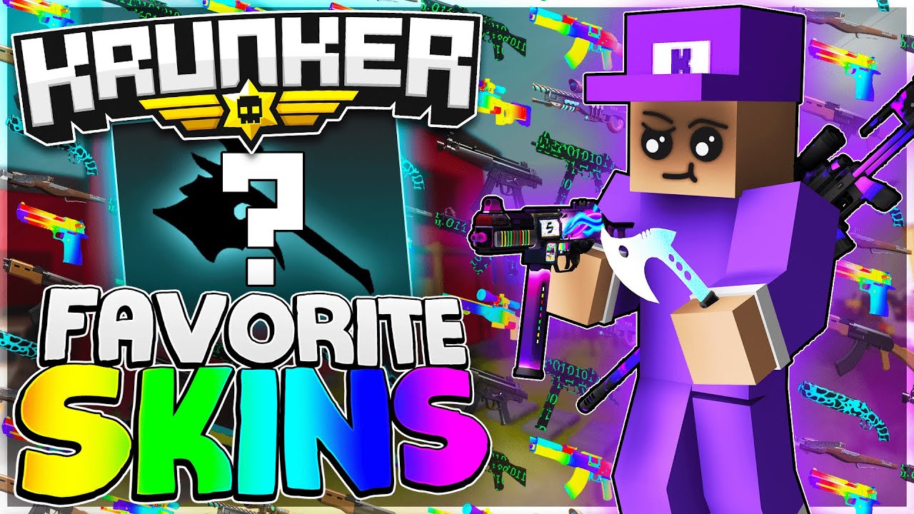 My FAVORITE Skins in Krunker! (Nostalgic) YouTube