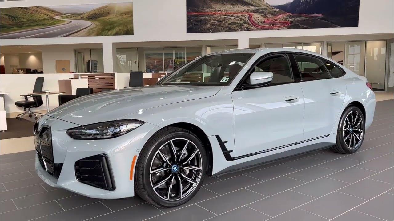 2022 BMW i4 eDrive40 in Brooklyn Grey - YouTube