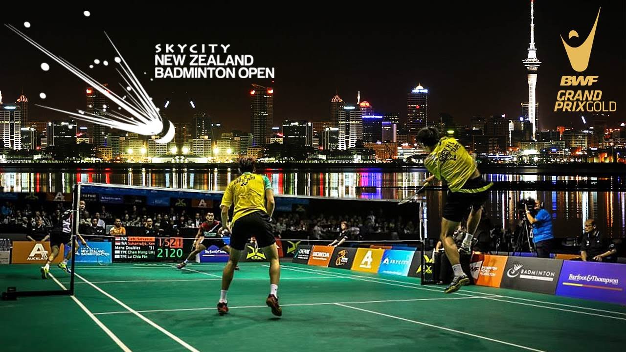 SKYCITY New Zealand Badminton Open 2015 Quarter Finals Court 2 YouTube
