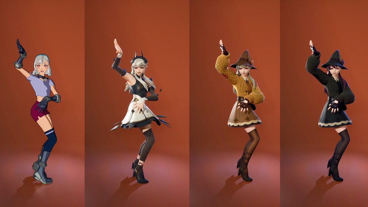 XO (Only If You Say Yes) emote with Lexa, Princess Lexa, and Lexa Hexbringer