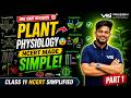 Plant Physiology Part 1 🔥 | Class 11 NCERT Simplified | NEET 2026 | Aniket Sir VSI