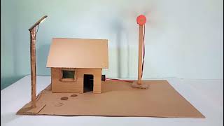 How to Make a Free Energy Generator Cardboard Working Model Wind Turbine