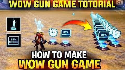 How To Make Wow Gun Game Pubg | Wow Gun Game Totorial Pubg | Wow Gun Game Kese Banaye | PUBGM