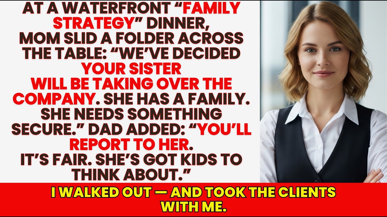 My Mom Gave the $6.4M Company I Built to My Sister — 3 Months Later, They Were Begging...