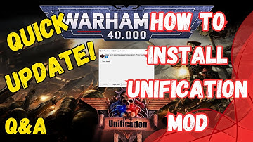 How to Update & Install Unification Mod from 7.3.5 to 7.3.6 Soulstorm ❗(Without losing progress)✅