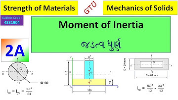 Moment of Inertia | Solved Examples | Strength of Materials