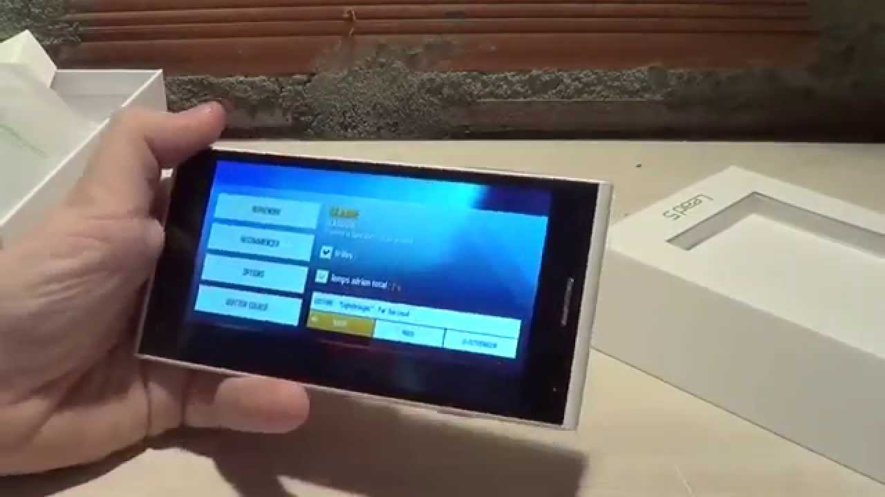 Presentation du Leagoo Lead 5 , un smartphone android 4.4 a 80€