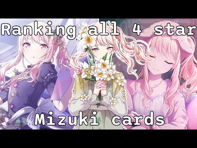 Ranking ALL Trained 4☆ Mizuki Cards [Project Sekai] class=