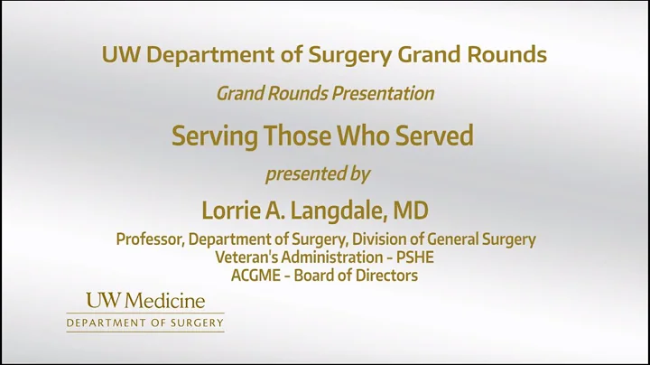 Serving Those Who Served-Dr. Lorrie Langdale 1-10-...