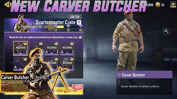 *NEW* Quartermaster Crate Opening! Carver Butcher & Cordite "Strafing Run" Unlocked! | COD Mobile