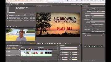 How to Create an Authored Blu-ray in Adobe Encore