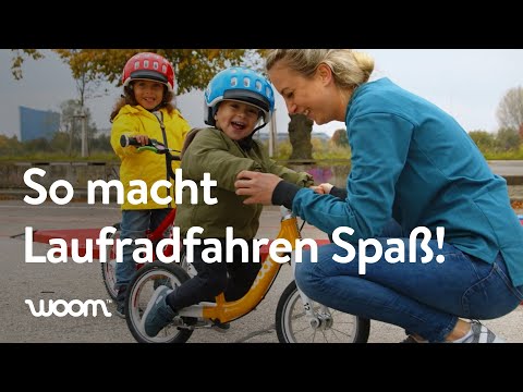 Video: Wie Man Einem Kind Beibringt, Ein Laufrad Zu Fahren