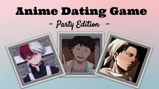Anime Dating Game || Party Edition screenshot 4