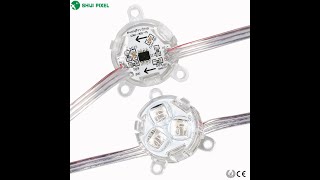 RGB color 30mm diameter ucs1903 dc12v led pixel light