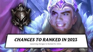 Riot is CHANGING RANKED IN SEASON 13