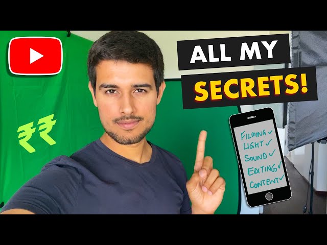 How to start a Youtube Channel and Earn Money? | By Dhruv Rathee class=