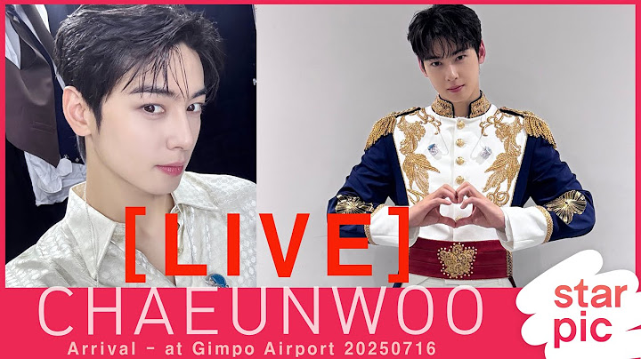 [LIVE]  차은우 입국 / CHAEUNWOO Arrival - at Gimpo Airport 20250716