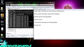 Minecraft: 1.4.6 Bukkit Server Setup Tutorial