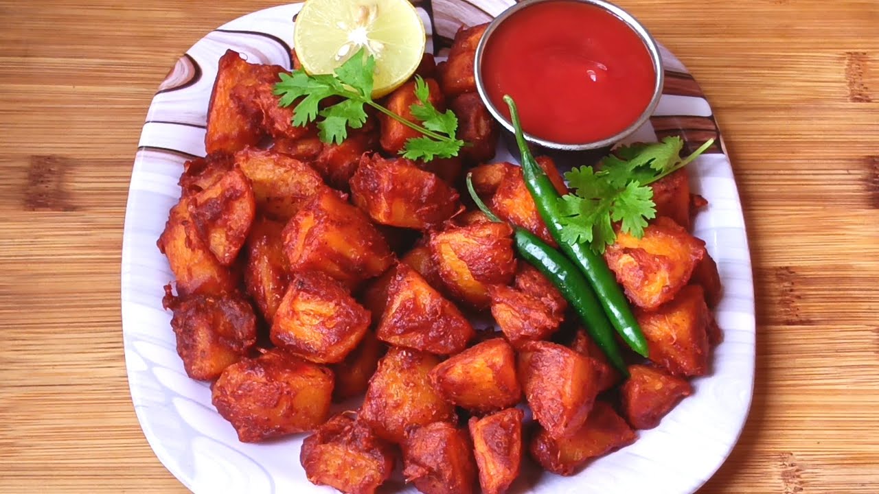 Chatkharedar Crispy Aloo Fry | Tandoori Aloo Fry | Iftar Special New Crispy Aloo Fry | Ramzan Specia