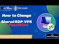 How to change Shared RDP/VPS Password by RDP School ( RDP X Cloud )