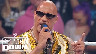 FULL SEGMENT | The Rock Officially Joins The Bloodline | WWE SmackDown Highlights 2/16/24 WWE on USA