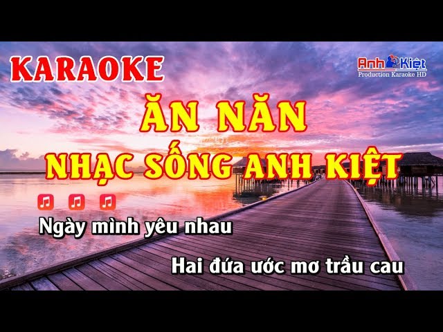 Karaoke | Ăn Năn | Tone Nam