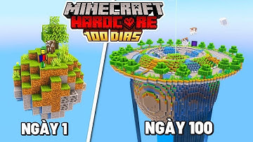 Tôi Sống Sót 100 Ngày TRONG MỘT QUẢ CẦU ở Minecraft Hardcore