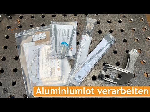 Video: Lote zum Löten von Aluminium. Löten von Aluminium: Lote und Flussmittel