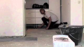 Het Zetten Van Een Krijtstreeplijn - Tegelkit.nl