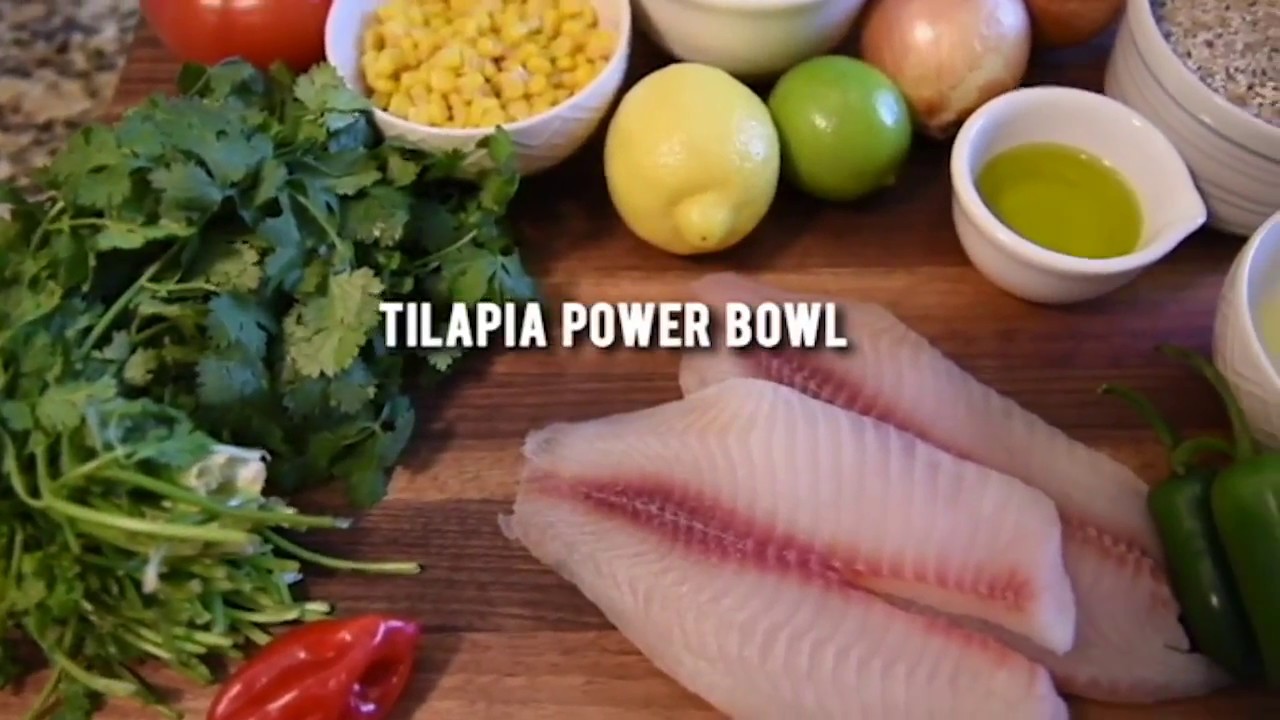 How to Make a Tilapia Power Bowl YouTube