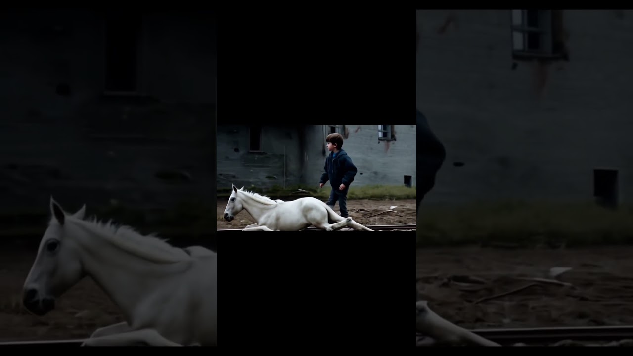 weak horse rescue from forest Yüküm ağır 