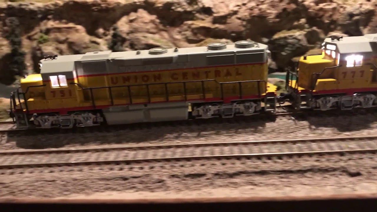 First Run of Union Central Locomotives.