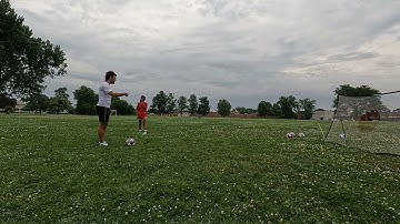 Understanding the QuickPlay Spot Rebounder and heading with Coach Diego & Naya