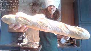 Making Garlic Bread