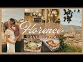 Florence vlog  exploring uffizi piazzale michelangelo duomo  yummy eats