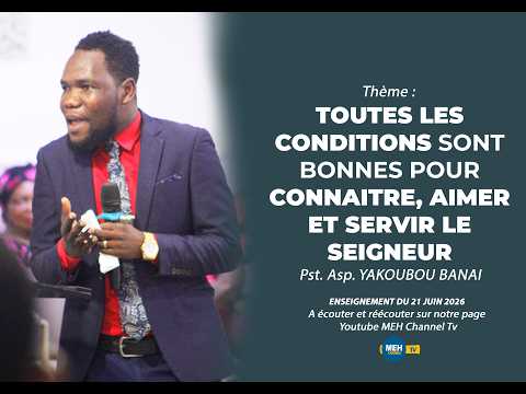 CULTE D'ACTIONS DE GRACE DU 21- 06 2026