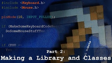 Coding a custom game controller with Arduino (Pt 2: Making it extensible with libraries and classes)
