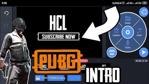 Cara membuat intro PUBG di android! mudah dan simpel sekali