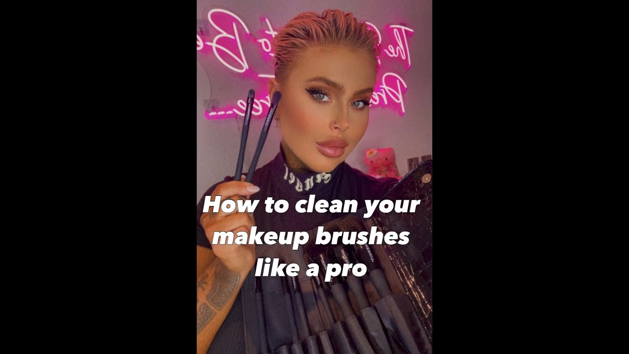 How to Clean Makeup Brushes Properly (Pro Makeup Artist Method)| Makeup Artist Tips