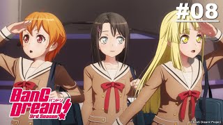 BanG Dream! 3rd Season - Episode 08 [English Sub]