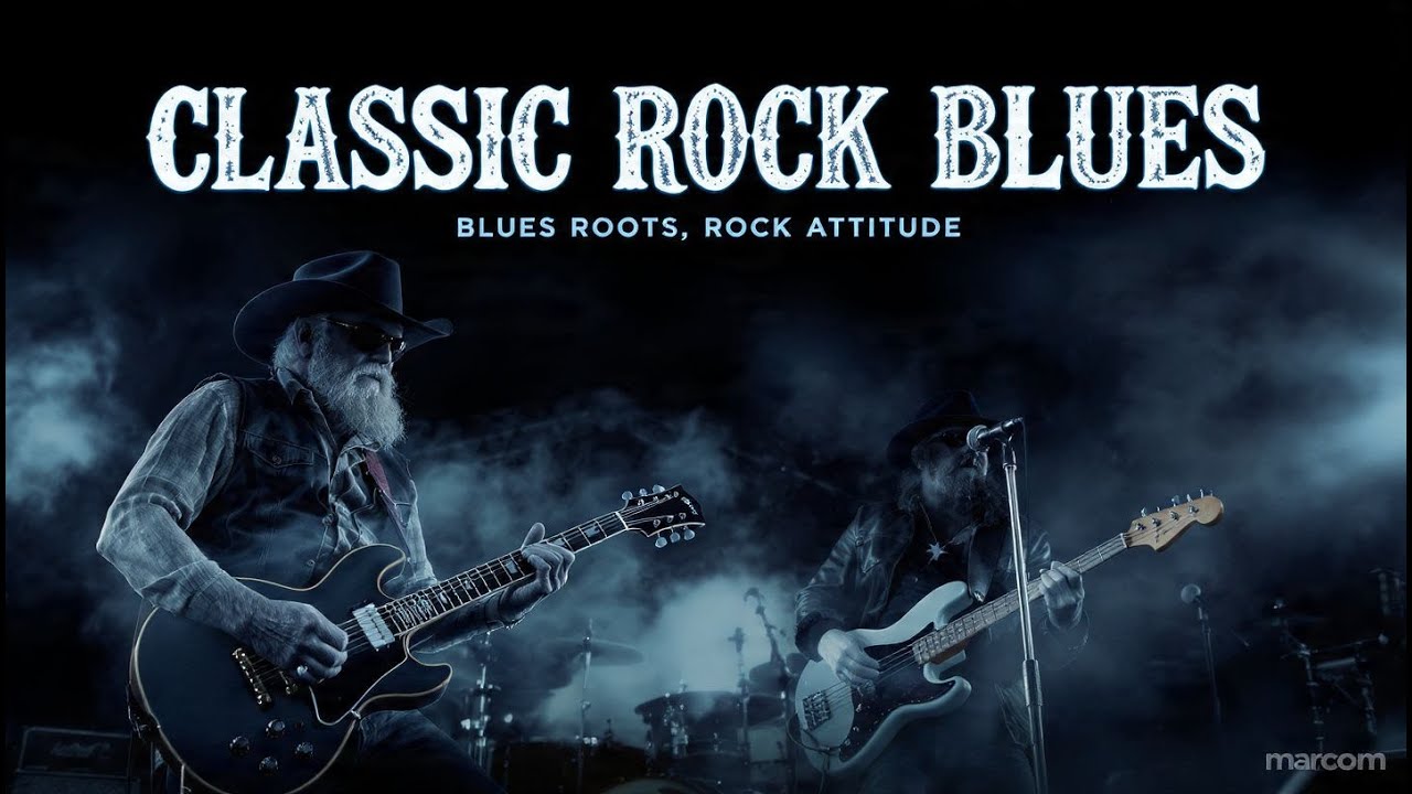 Slow Rock Ballads inspired by Gary Moore, BB King & Muddy Waters | Relaxing Night Drive