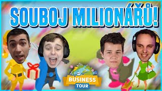 SOUBOJ MILIONÁŘŮ! | Business Tour | DeeThane&@Morryeej&@marwex99&@Cuky2222