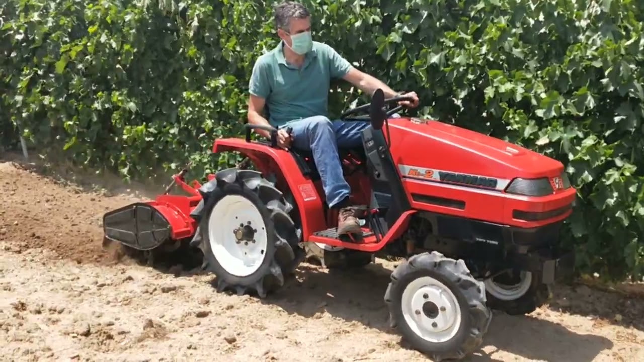 Minitractor Yanmar ke 2 - YouTube
