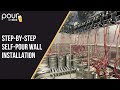 Stepbystep selfpour beer  wine wall installation process