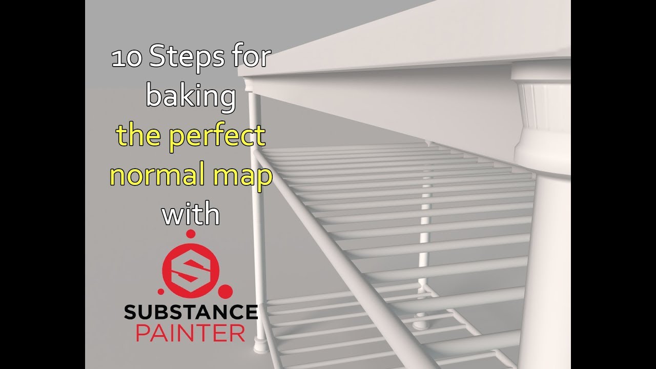 3D Texturing : 10 steps for baking the perfect normal map - YouTube