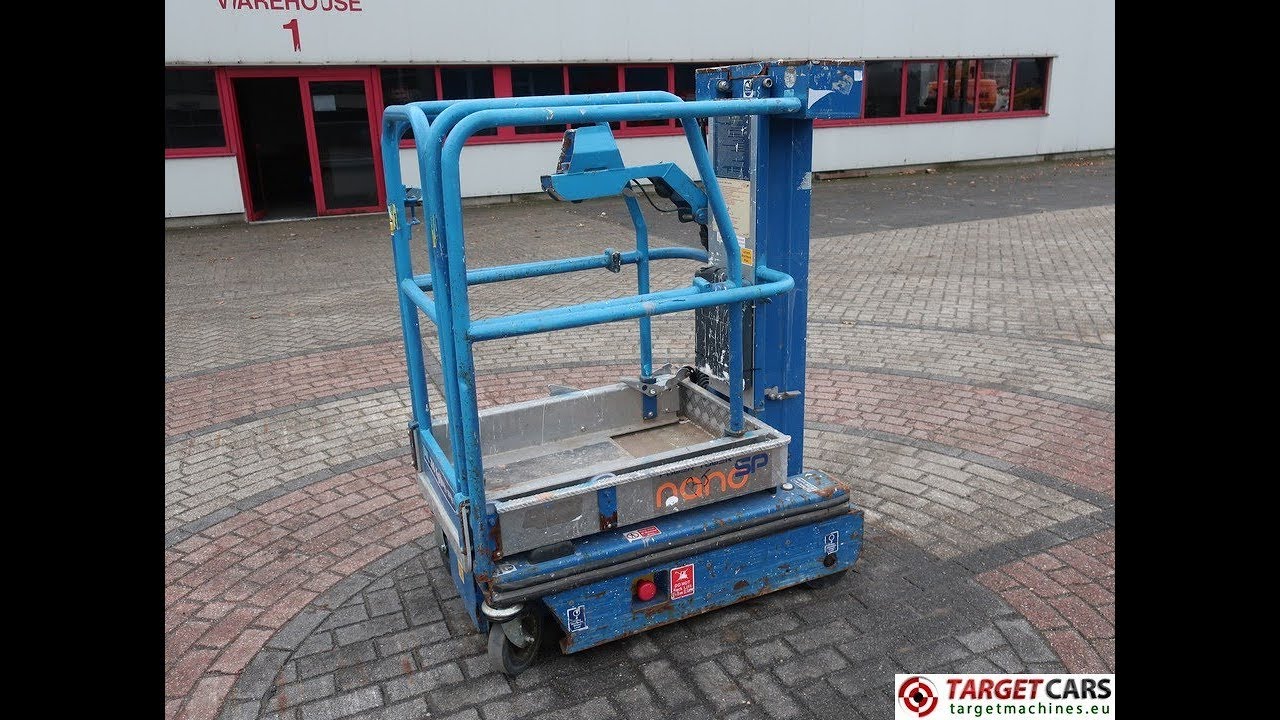 777953 POWER TOWER NANO SP VERTICAL MAST AERIAL WORK LIFT PLATFORM 2011 450CM 5631211D